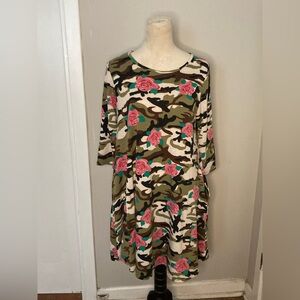 Southern Stitch Camo Dress